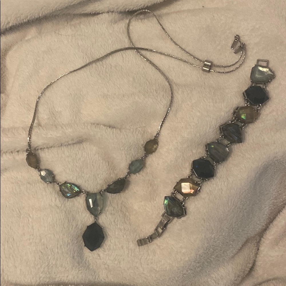 Chloe + Isabel necklace and bracelet
